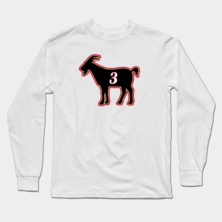 PHI GOAT - 3 - White Long Sleeve T-Shirt